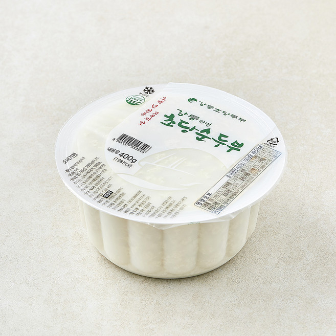 강릉초당두부 강릉하면 초당 순두부, 400g, 1개
