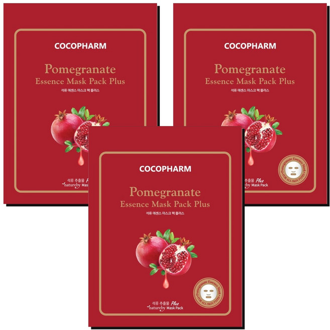 COCOPHARM 石榴精華面膜 25g, 1入, 150個