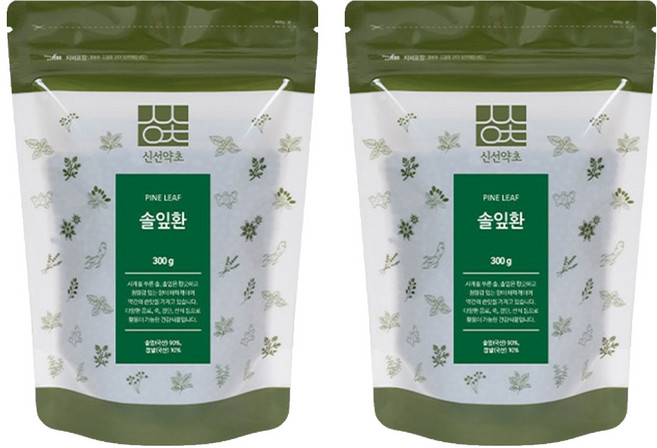 신선약초 솔잎환, 2개, 300g