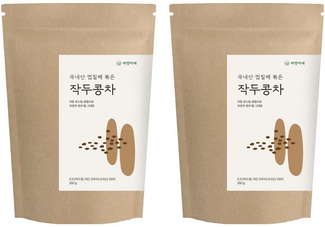 자연지애 작두콩차, 300g, 1개입, 2개