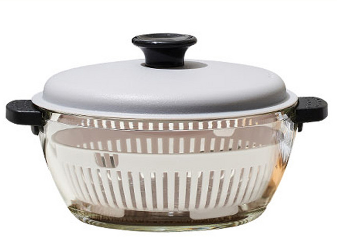 오븐락 내열유리 렌지 앤 오븐 전용 쿡 1.5L, 혼합색상, 1개