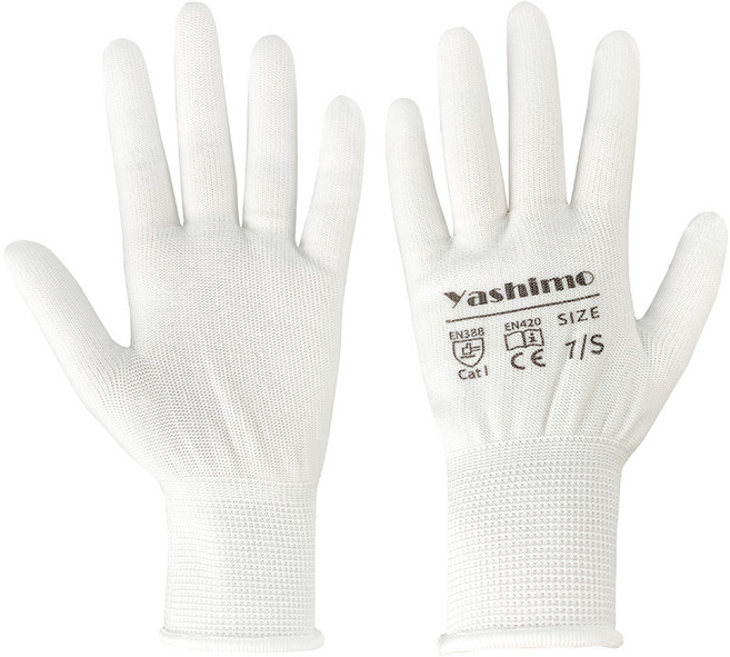 Yashimo 優護 尼龍白紗手套 S (雙), 白紗, 1雙