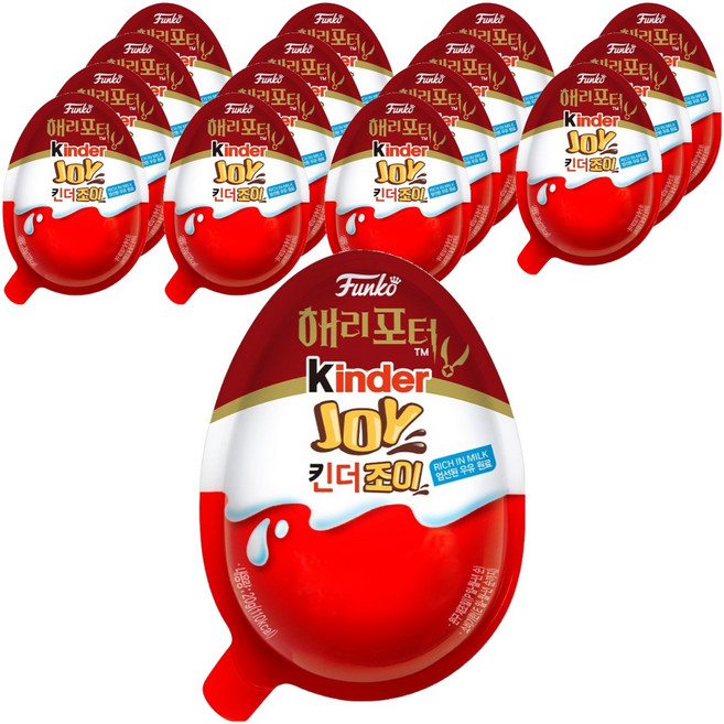 킨더 조이 초콜릿 핑크, 20g, 16개