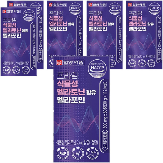 IL-YANG 一洋藥品 Prime 植物性褪黑激素 Mela-Phymin 30g, 60錠, 6個