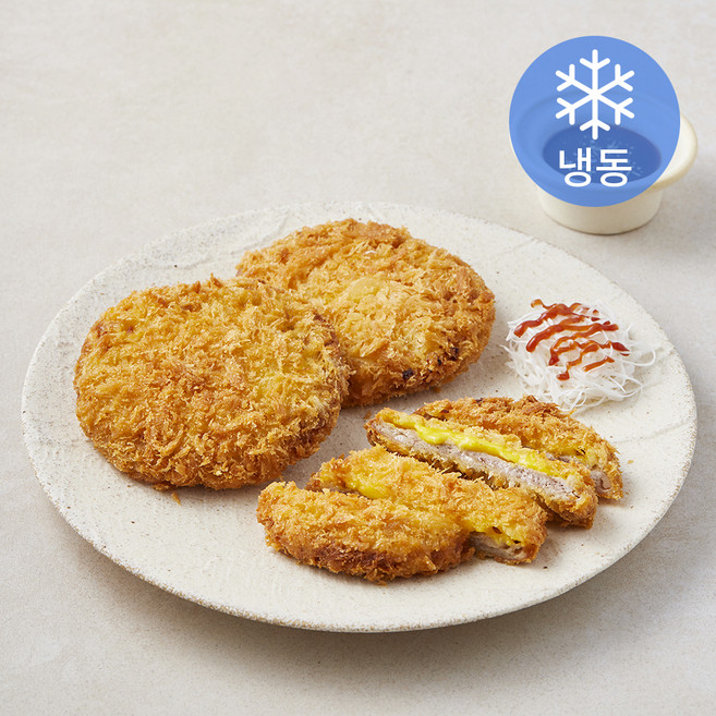 하늘푸드 Fresh 순살 고구마 치즈 돈까스 10개입 (냉동), 1kg, 1개