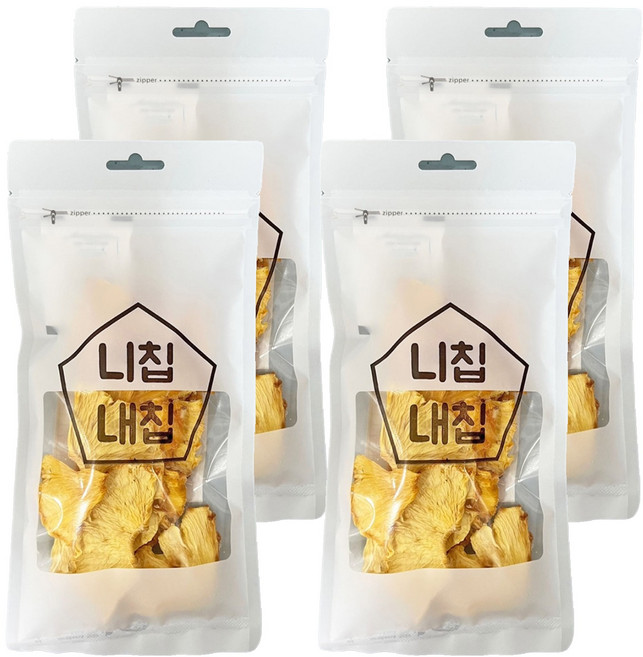 니칩내칩 건조 파인애플, 40g, 4개