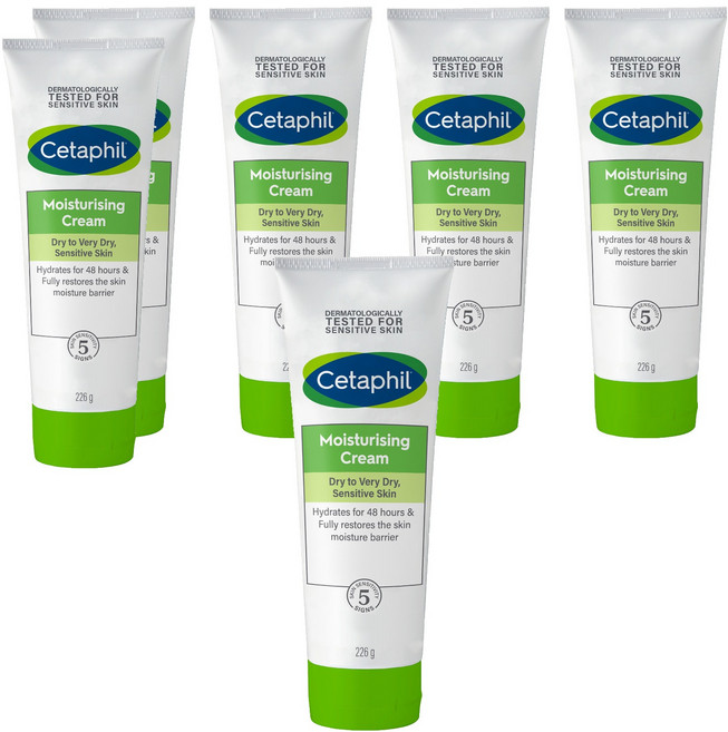 세타필 모이스춰라이징 크림, 226g, 6개