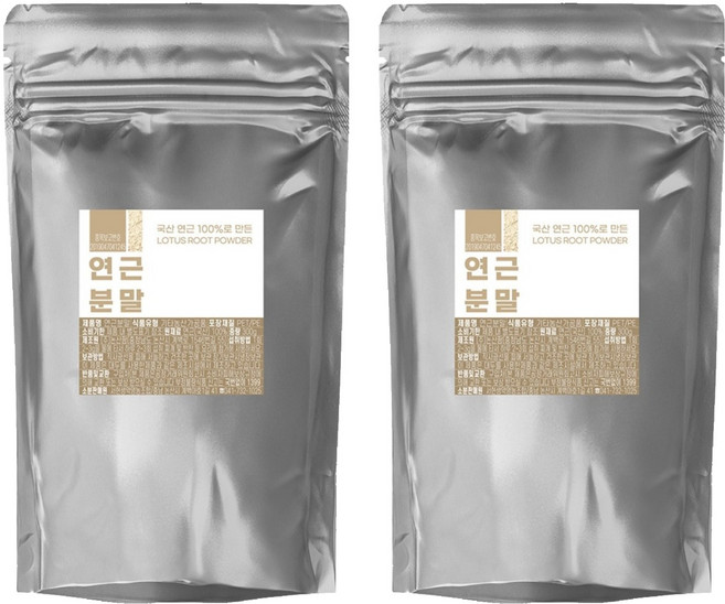 Jayeonhanjae 韓國產袋裝蓮藕粉, 300g, 2個