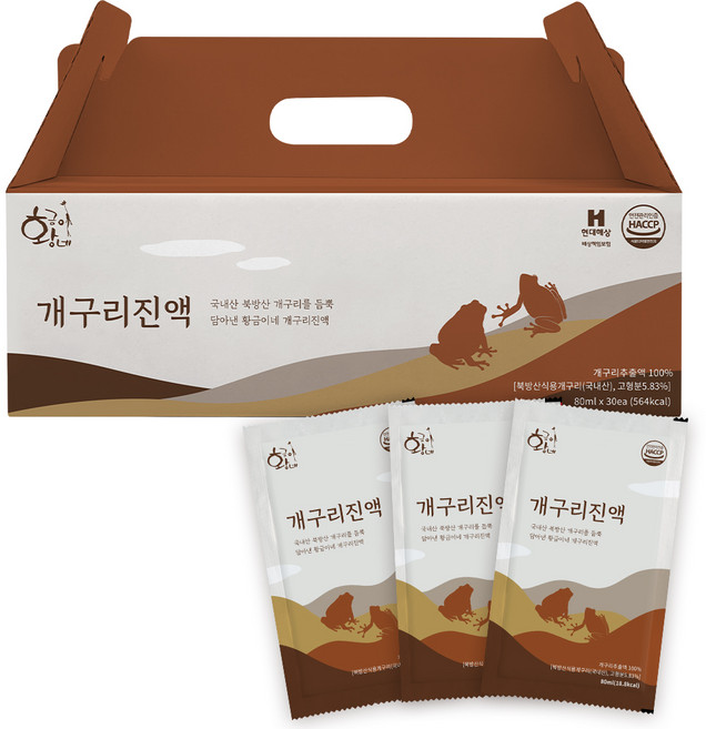 황금이네 개구리진액 30p, 2.4L, 1개