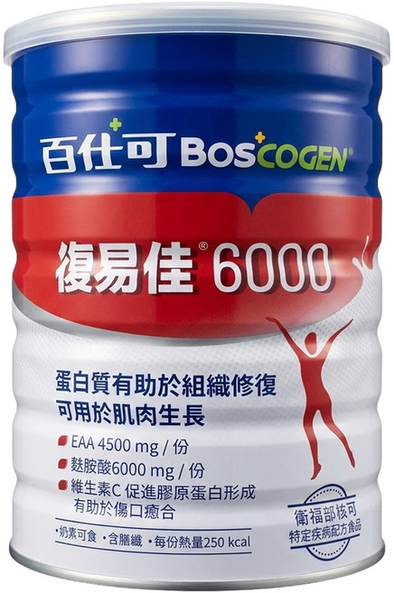 BOSCOGEN 百仕可 復易佳 6000 營養素 粉劑, 854g, 1罐
