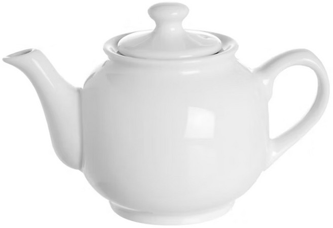 TATUNG 大同磁器 全瓷茶壺, 白色, 630cc, 1組