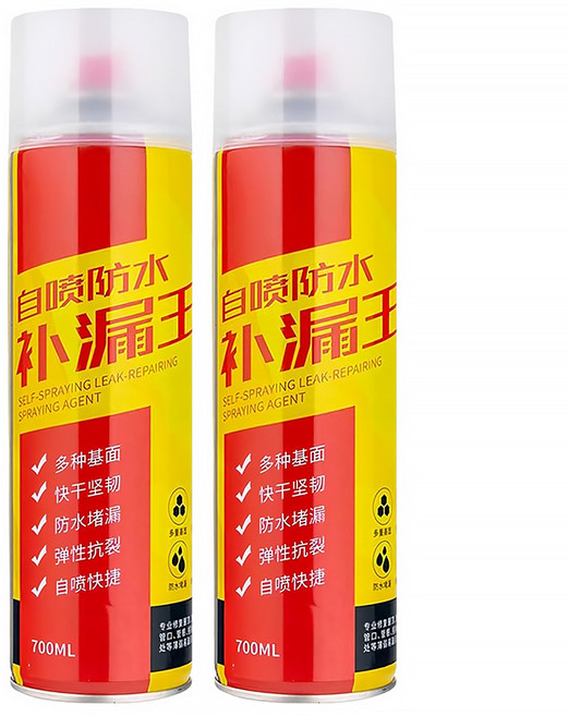 防水補漏膠 透明 700ml, 2瓶