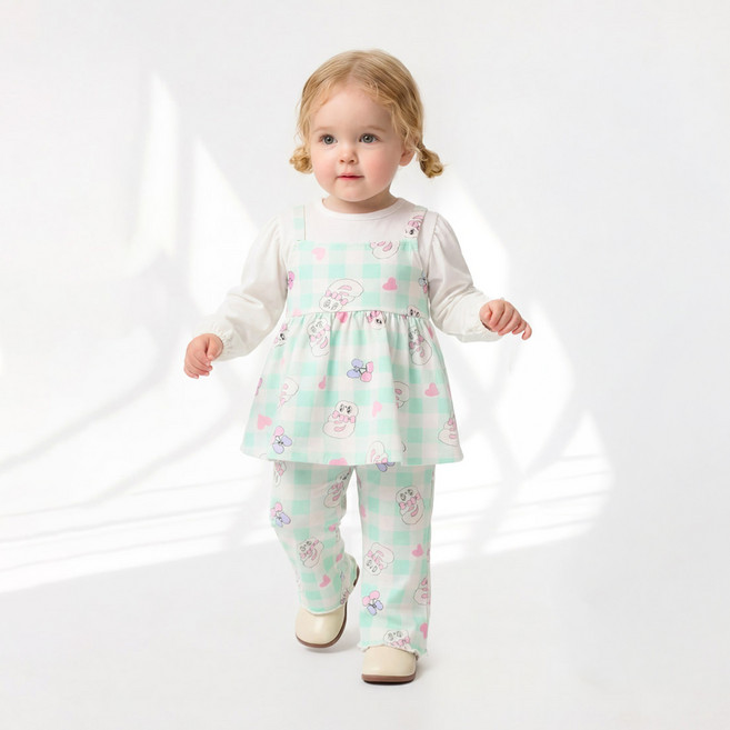 Esther Bunny Little Love Me 櫻桃冰棒上下裝套組