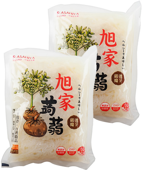 ASAHIYA 旭家 蒟蒻春雨 口感清爽又Q彈, 300g, 2包