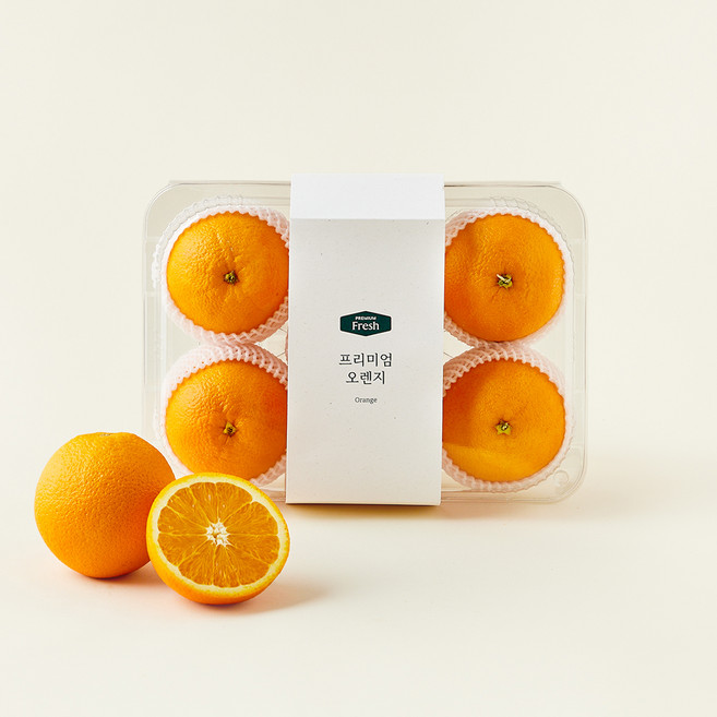 프리미엄 오렌지 4~5입, 1.3kg, 1개