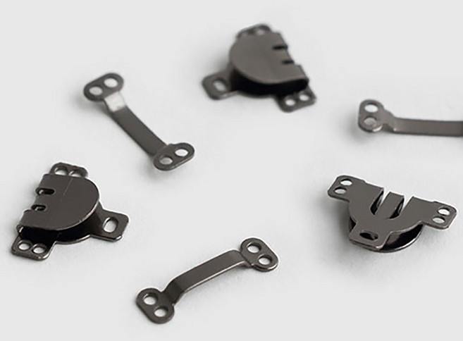 해피베어스 고급 일단 훅 아이 바지후크, 흑니켈, 1세트