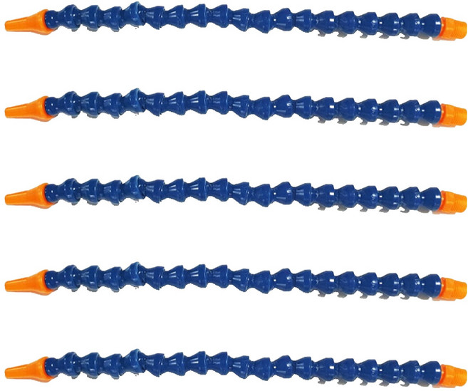 PVC萬向噴油管 圓嘴款 1/4 300mm, 5個