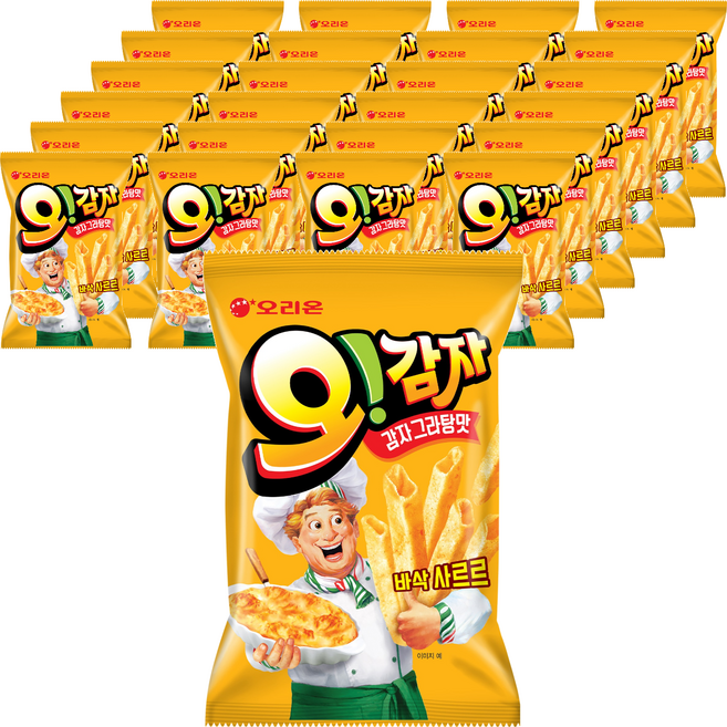 오리온 오감자 그라탕 스낵, 50g, 25개