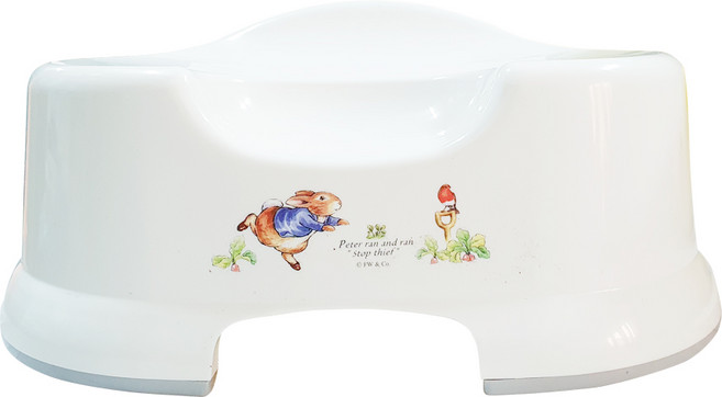 피터래빗 투톤웰빙 욕실의자, 혼합색상