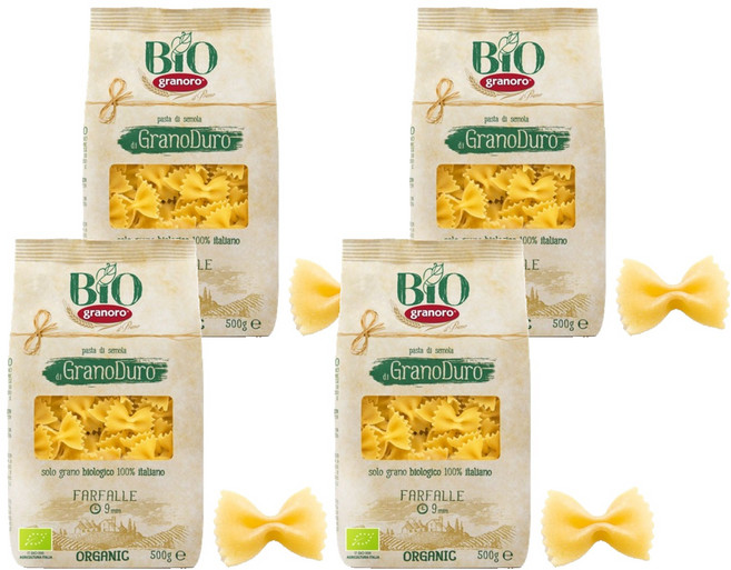 그라노로 듀럼밀 파르팔레, 500g, 4개