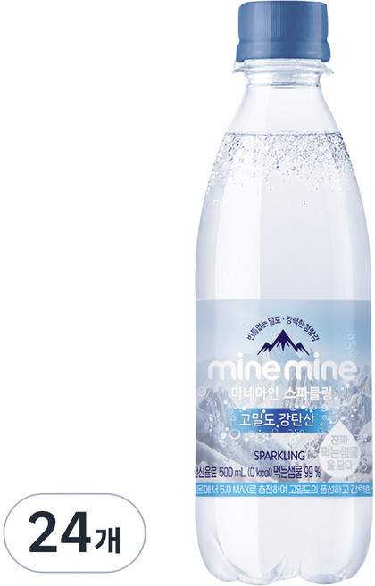 동원 미네마인 스파클링 고밀도 강탄산, 500ml, 24개