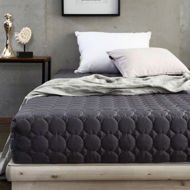 리브맘 무중력 메모리폼 롤팩 매트리스, 차콜, 20cm