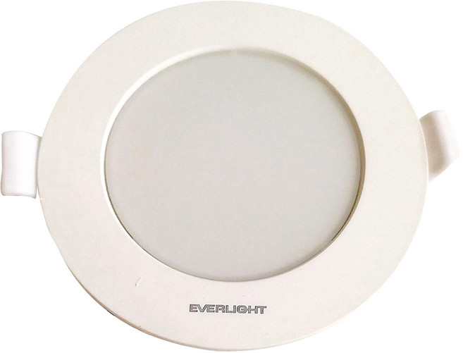 EVERLIGHT 億光 星皓LED崁燈 7W, 白光, 1個