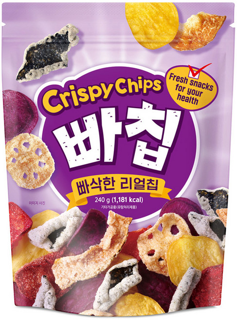 빠칩 원물간식, 240g, 1개