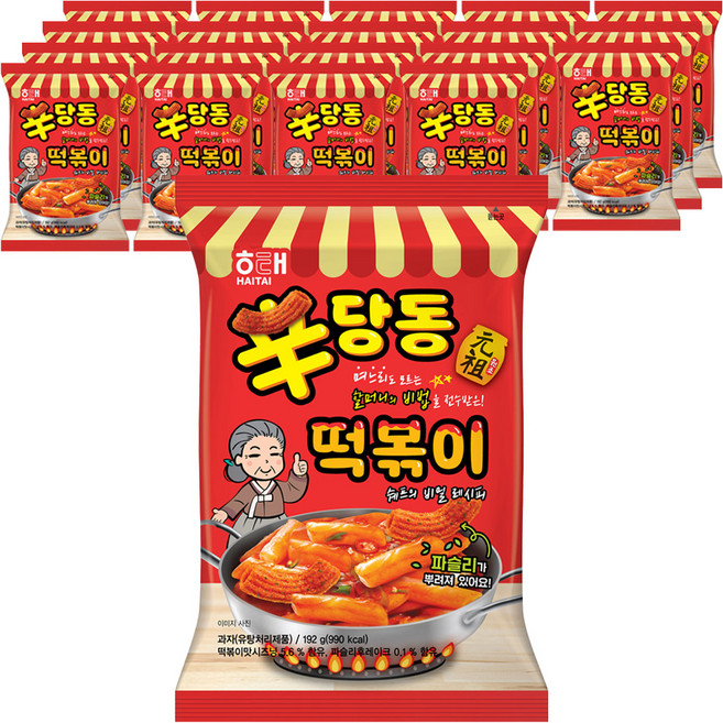 신당동 며느리도 모르는 할머니의 비법을 전수받은 떡볶이 쉐프의 비밀 레시피, 192g, 20개