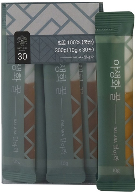 달아라 야생화 꿀스틱 30p, 300g, 1개
