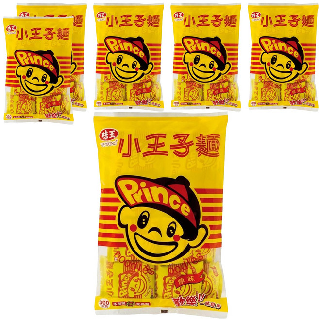 味王 小王子麵 原味, 6袋, 300g