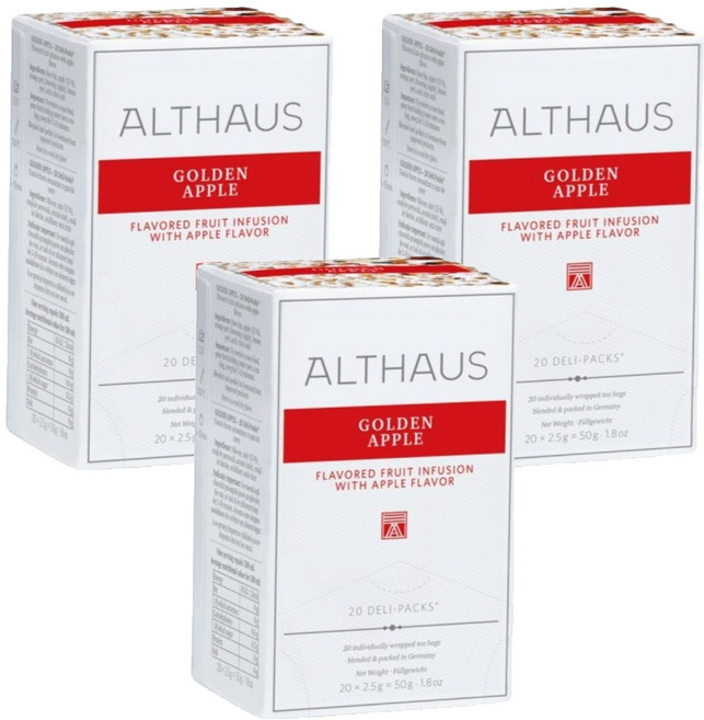 알트하우스 골든 애플 티백, 3개, 20개입