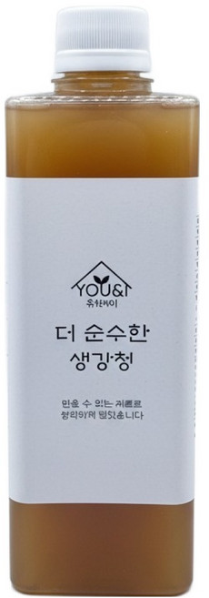 더순수한 생강청 진액, 580g, 1개