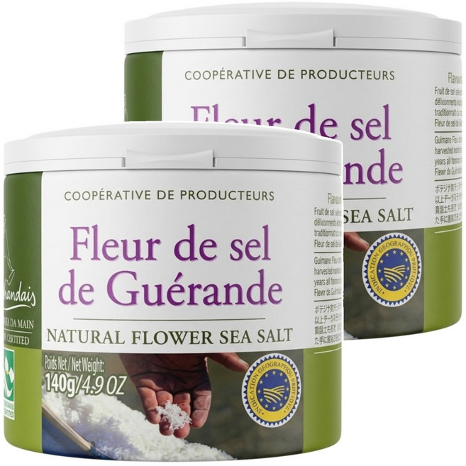 Le Paludier de Guerande 葛宏德 法國頂級海鹽, 140g, 2罐