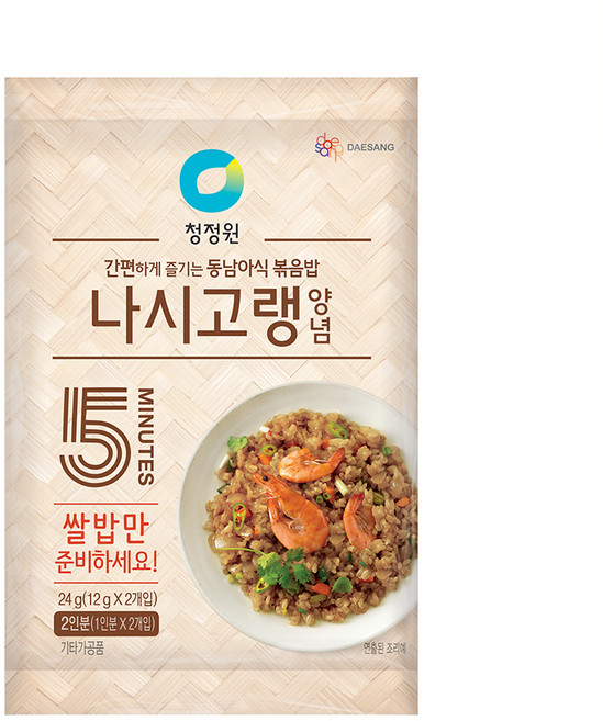 청정원 나시고랭 양념, 24g, 1개