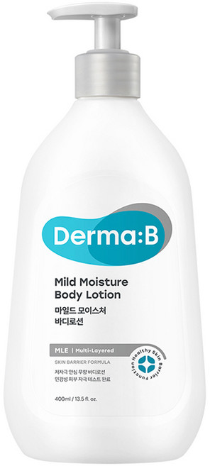 더마비 마일드 모이스처 바디로션 무향, 400ml, 1개