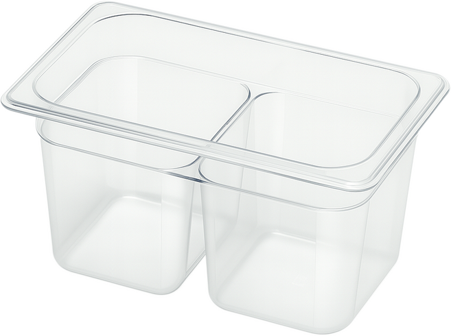 리빙메이트 국산 PC 업소용 투명 더블 밧드, 1개, 단품