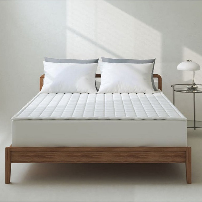 아망떼 드림웰 알러지케어 방수 침대 패드, 화이트