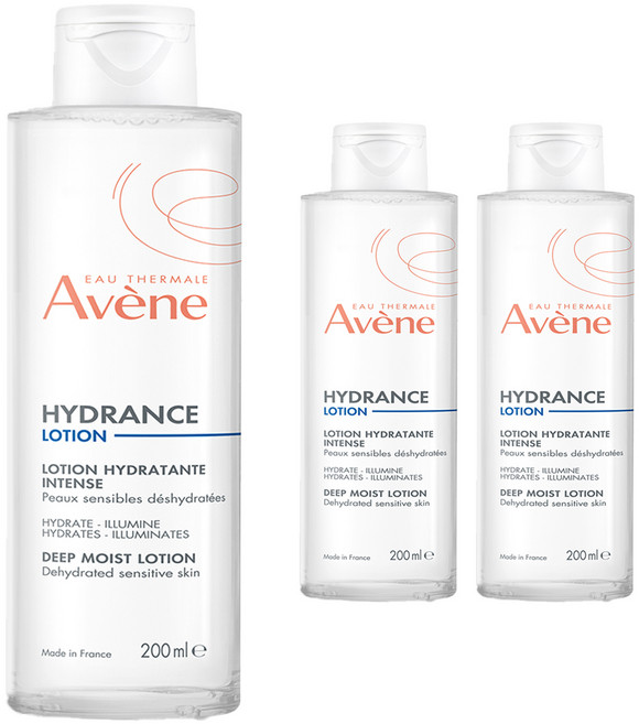 아벤느 이드랑스 딥모이스트 로션 토너, 200ml, 3개