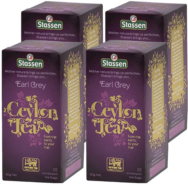 Stassen 司迪生 皇家伯爵茶, 2g, 25包, 4盒