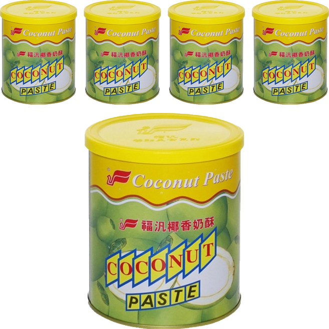 FUFANN 福汎 椰香奶酥, 800g, 5罐