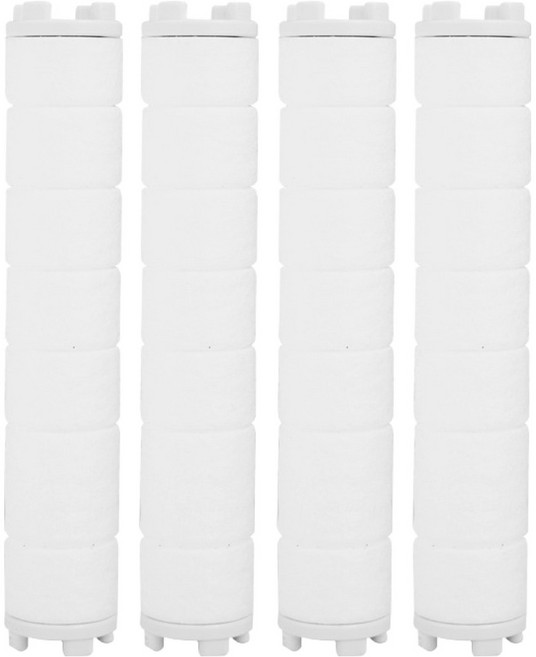 바스템 리워터 주방용 녹물필터헤드 교체필터 핸디형, 4개