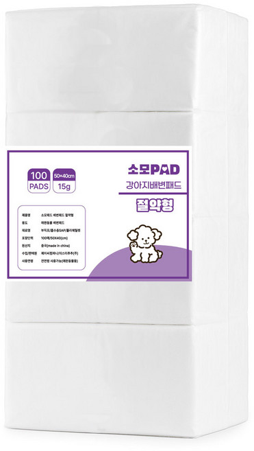 소모 배변패드 15g, 400개입, 1개