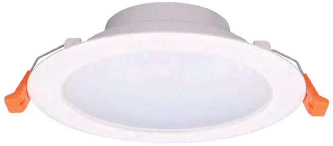 DANCELIGHT 舞光 12W 奧丁崁燈 黃光 12cm 時尚白款, 1盒