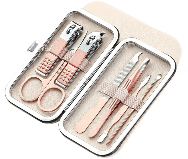 유니트리 손톱깍이 7종 세트, 1세트, 혼합색상