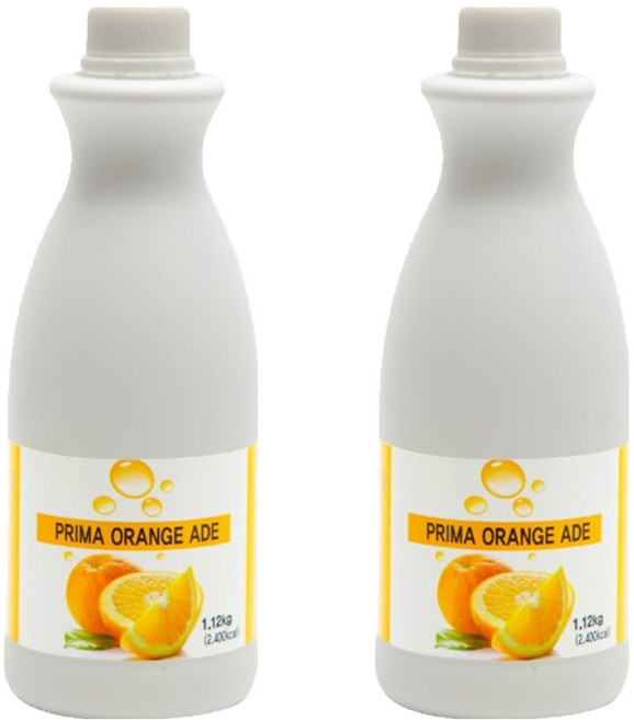 프리마 오렌지농축에이드, 1.12kg, 2개