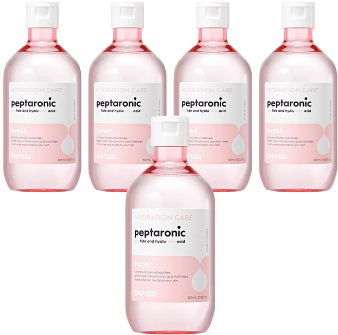 에스엔피 프렙 펩타로닉 토너, 320ml, 5개