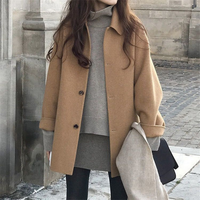 PEONIST 女款New Hepburn冬季大衣