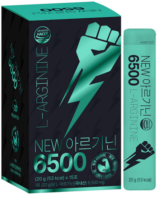 라이프힐 NEW 아르기닌 6500, 20g, 15개
