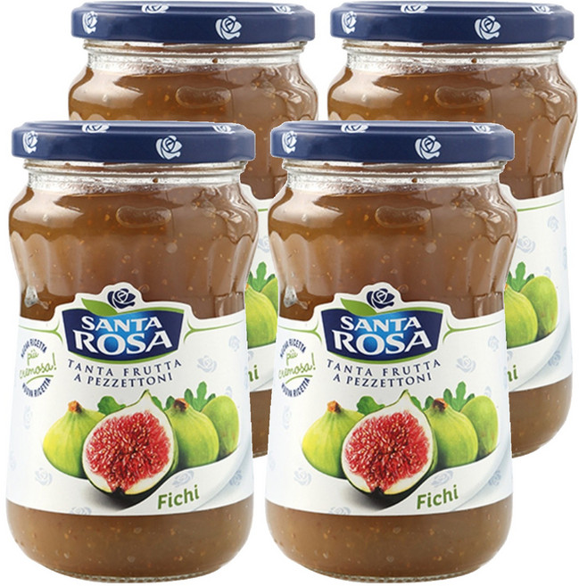 산타로사 무화과잼, 350g, 4개